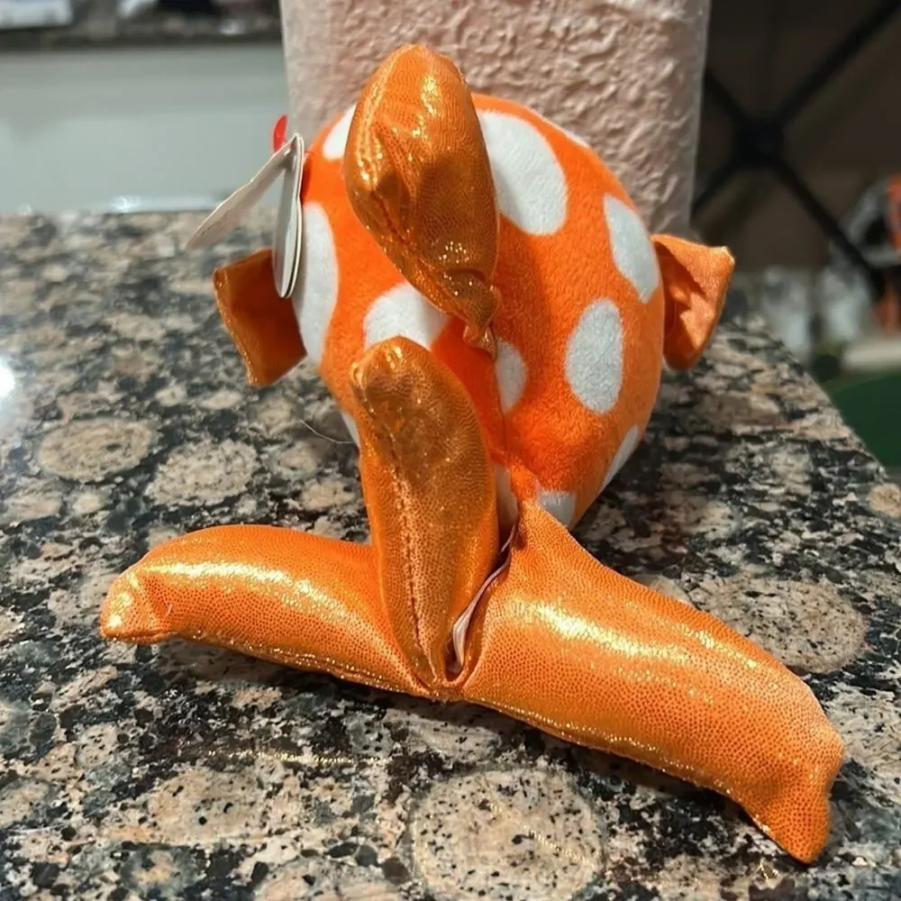 Ty beanie Boos baby Sami the Fish Boo 5” NWT Stuffed Animal Toy